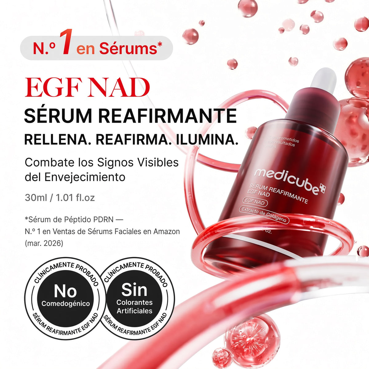 Sérum Reafirmante EGF NAD+